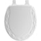 Mayfair Mayfair by Bemis Ivy Round White Enameled Wood Toilet Seat 34EC 000 - alternate 1